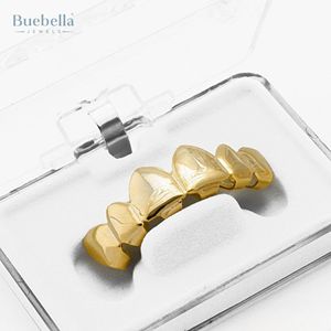 925 Plata 14K chapado en oro dientes Grillz moda cuerpo joyería para hombres mujeres - Product Image 2