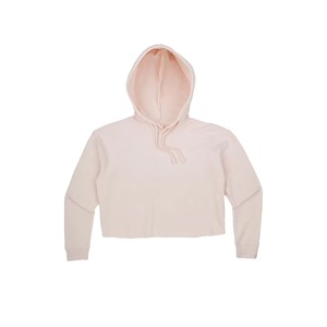 Mujeres al por mayor recortada gruesa Sudadera con capucha personalizada fabricante de alta calidad crop top al por mayor Custom Logo Cropped Hoodie - Product Image 6