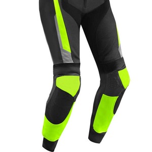 Combinaison de moto de course pour hommes avec veste et pantalon imperméables Cordura multicolore respirant doublure thermique blindée Injekt Suits - Product Image 6