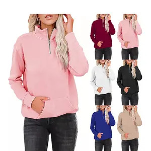 Sudadera con capucha y Top corto para mujer, Jersey informal recortado, sudadera de gran tamaño con técnica de lavado ácido para la temporada de invierno - Product Image 3