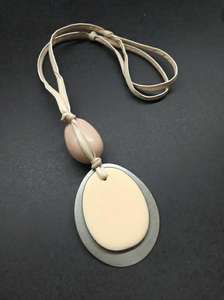 Nouveau métal unique avec chaîne pendentif multicolore perle de style religieux d'Inde-bijoux cadeau femmes collier - Product Image 4