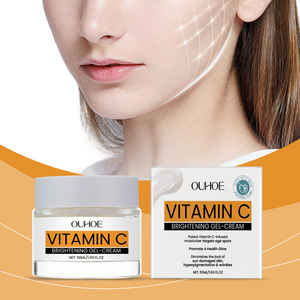 Ouhao nhẹ nhàng và nuôi dưỡng sáng Vitamin C kem trên khuôn mặt-Dưỡng ẩm, loại bỏ dòng và giữ ẩm Kem chăm sóc da - Product Image 5