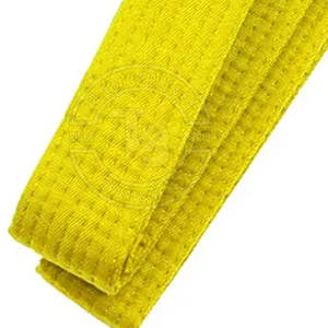 Venta Directa de Fábrica, Cinturones de BJJ Unisex de Alta Calidad 100% Algodón, Personalizables, Ropa de Entrenamiento Transpirable para Artes Marciales - Product Image 3