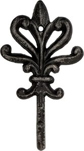 เหล็กหล่อติดผนัง (ยาม) ออกแบบตะขอเดี่ยวสำหรับตกแต่งบ้านและเสื้อผ้า - Product Image 2