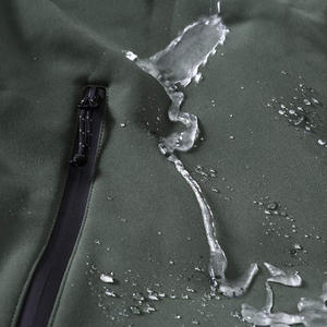 Veste d'hiver softshell pour homme, design personnalisé, imperméable, coupe-vent, à capuche, style streetwear, logo sur le devant, vente en gros - Product Image 6