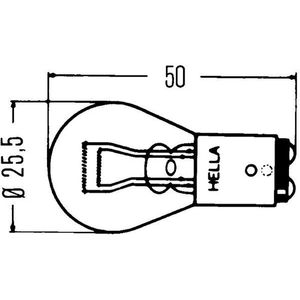 หลอดไฟ LAMP.12-21/5 2 ไส้หลอด - Product Image 3