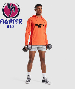 Sweat à capuche vintage surdimensionné en molleton de coton lourd 100% avec lavage à l'acide sweats à capuche avec logo personnalisé - Product Image 5