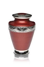 Urna de cremación de Metal para adultos, urna de cremación de Metal de diseño rosa real, personalizable, nuevo diseño - Product Image 6