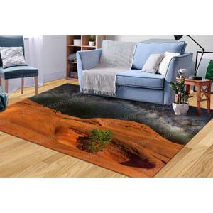 Starry Sky View Printed <b>Rug</b>, Farmhouse Decor, Landscape, <b>Chenille</b> Fabric,Nonwoven Thin <b>Rug</b> - Product Image 4