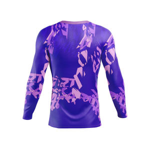 OEM Rash Guard personnalisé respirant et écologique pour hommes, en Spandex, pour le surf, la plongée, les chemises de compression, BJJ, MMA, Gym - Product Image 2