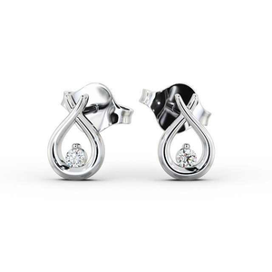 Pendientes de Diamantes Cultivados en Laboratorio con Certificación CVD para Mujer, Oro de la Mejor Calidad para Fiestas y Bodas, Elegantes Pendientes de Diamantes en Forma de Lágrima para Dama - Product Image 3