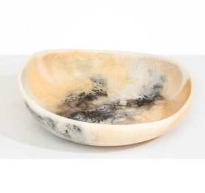 Ensaladera de Resina con Acabado Brillante, Libre de BPA, Apta para Lavavajillas y Ecológica, Decorativa, Hecha a Mano, para Regalos, Uso en el Hogar y en Todo el Mundo - Product Image 1