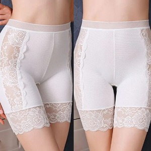 Plus Size Safety Short Pants Women Seamless Under Skirt Boxers For Women Sexy <b>Lace</b> Anti Chafing Panties Underwear - Product Image 1