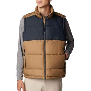 Gilet d'hiver chaud en coton personnalisé pour homme, gilet matelassé décontracté imperméable, gilet à fermeture éclair pour homme avec deux poches latérales par RSW - Product Image 1