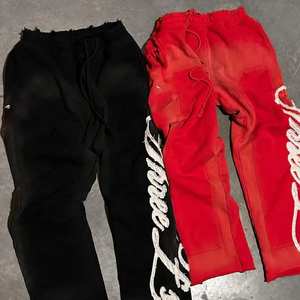 Unisex Custom Heavyweight 400GSM chándal desgastado de lujo Vintage chándal de invierno con su logotipo - Product Image 6