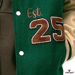 Chaquetas Bomber Varsity de Invierno de Lona Personalizadas de Alta Calidad, Transpirables, Resistentes al Viento, Tallas Grandes, 100% Algodón con Forro de Algodón - Product Image 6