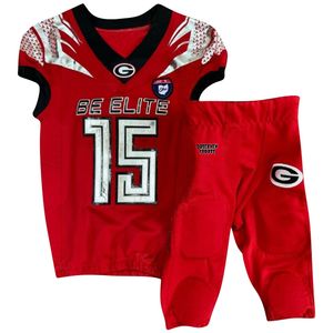 Uniformes de Fútbol Americano para Adultos, Transpirables, 100% Poliéster, Antibacterianos, de Secado Rápido, Tela Twill - Product Image 4