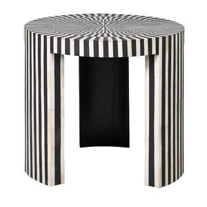 Mesa Auxiliar con Incrustaciones de Hueso Craft Valley AK-785, Diseño Moderno y Artístico, Color Personalizable, Mueble Duradero Hecho a Mano para Decoración del Hogar - Product Image 5