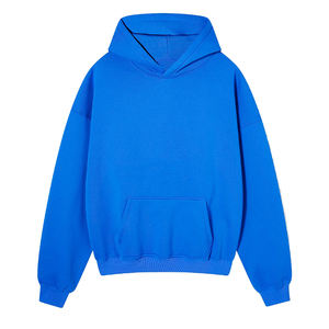 Sudadera con Capucha de Algodón Grueso Personalizable al por Mayor para Mujer, Sudadera con Capucha de Forro Polar Extra Grande con Logotipo Personalizado, Hombros Caídos - Product Image 1