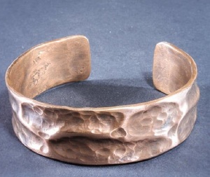 Men's Hammered Rustic <b>Copper</b> Wire <b>Bracelet</b> <b>Pure</b> <b>Copper</b> Arthritis Cuff <b>Bracelet</b> Men by F S INTERNATIONAL - Product Image 6