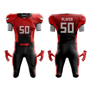 Uniforme de Fútbol Americano Juvenil Personalizado de Alta Calidad al por Mayor, Secado Rápido, Nuevo Estilo, Talla para Ropa Deportiva - Product Image 1