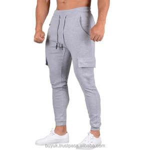 ชุดวอร์มสำหรับผู้ชาย ชุดวอร์ม กางเกงลำลองสำหรับผู้ชาย กางเกงออกกำลังกาย กางเกงมีซิปใส่ของได้ กางเกงผู้ชาย - Product Image 5