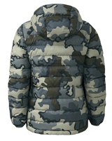 Veste matelassée camouflage imperméable haut de gamme, vente en gros personnalisée, manteau d'hiver chaud pour homme, parka rembourrée à capuche, vêtements d'extérieur