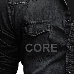 เสื้อยีนส์สำหรับผู้ชายดีไซน์ใหม่เสื้อยีนส์ - Product Image 5