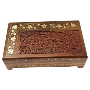 Best Selling Wooden Jewelry Box Greatest Quality Bijoux Trinket Box Stylish Wooden for Gems Stones Placement Accessory <b>Storage</b> - Product Image 1
