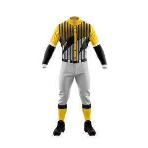 100% poliéster personalizado sublimado uniforme de béisbol Jersey y pantalones de béisbol personalizados uniformes de Béisbol Softbol - Product Image 2
