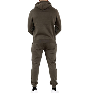 Conjunto de Sudadera con Capucha y Pantalones Deportivos Personalizados de Corte Regular, con Estampado, Lavado Ácido y Pedrería, para Hombre - Product Image 4