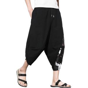 กางเกงวอร์มสำหรับผู้ชาย, กางเกงวอร์มลำลองสีล้วนทำจากชุดกีฬา - Product Image 4