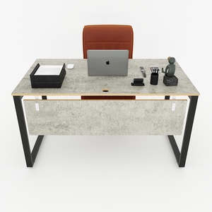 Escritorio Rectangular de Madera Contrachapada HBRT047 de 140x80cm - Product Image 2