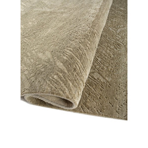 Alfombra de Lana y Seda Anudada a Mano Kavi Green, Colección Free Verse-Skrt-952, Diseño Abstracto Clásico para el Hogar, Rectangular, 10 mm - Product Image 2