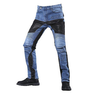 Jeans moto de course automobile grande taille pour hommes avec nom d'équipe personnalisé pantalon de protection respirant à séchage rapide pour l'équitation et la course - Product Image 2