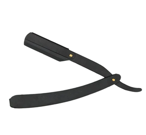 Logo gratuit Rasoir demi-lame pour visage Bikini sous les bras avec corps en acier-Rasoir de barbier - Product Image 4