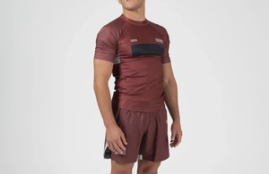 Lightweight MMA <b>Rash</b> <b>Guard</b> for Men and <b>Women</b> Spandex/Polyester Breathable & Quick Dry Customizable Color/Logo Unisex Adult - Product Image 5