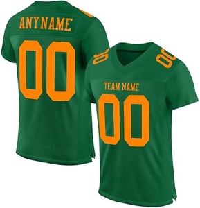 Camiseta de entrenamiento de fútbol de alta calidad sublimada personalizada temporada de verano hombres/niños camiseta de Rugby camiseta de fútbol americano personalizada - Product Image 5