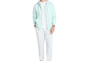 Pantalon de jogging décontracté surdimensionné mi-lourd respirant et écologique pour homme, style streetwear personnalisé, uni, vente en gros - Product Image 4
