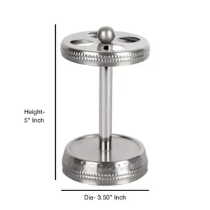 Ensemble de salle de bain en fer pur couleur argent de la plus haute qualité ensemble de salle de bain de différentes tailles et formes pour le bain - Product Image 3