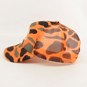 Sombrero de camionero con logotipo bordado de alta calidad Sombrero trasero de malla personalizado para promociones Sombrero de camionero de malla de último diseño - Product Image 4