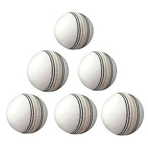 Pelotas de críquet blancas de calidad superior, ropa deportiva con logotipo personalizado, pelotas duras de alta presión con agarre fuerte - Product Image 3