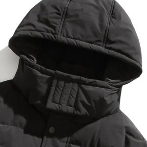 Hip Hop Men Bubble Jacket Custom Made Logo Winter Warm Puffer <b>Vintage</b> Stylish Coats Non Stretch Fabric Jacket Outdoor Wear - Product Image 3