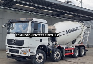 Camion malaxeur à béton Shacman L3000 8x4 2022, transmission manuelle, moteur diesel, conduite à gauche, camions à ciment d'occasion à prix abordable - Product Image 2
