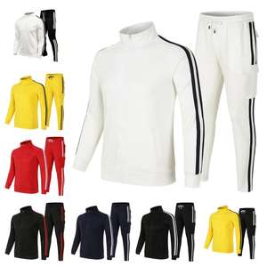 Nouvel ensemble de survêtement de football pour hommes adultes 2026 – Maillot et pantalon de course respirants à séchage rapide pour l'entraînement de football – Couleurs personnalisables - Product Image 2