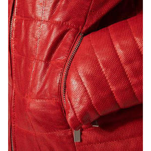 แจ็กเก็ตหนังแกะเนื้อนุ่มใส่สบายสำหรับผู้ชายปกตั้งดีไซน์ที่ดีที่สุดไม่เหมือนใครสำหรับฤดูหนาวตามความต้องการส่วนบุคคล - Product Image 5