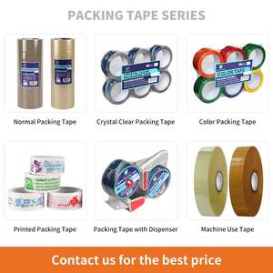 Ruban adhésif d'emballage personnalisé BULL BPT-016 BOPP, imperméable, à faible bruit, sensible à la pression, simple face, sans bulles, ruban cristallin - Product Image 3