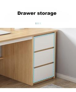 High Quality Modern Simple Wooden <strong>Rectangular</strong> Table Student Home Study Writing <strong>Desk</strong> Office Computer <strong>Desks</strong> With Drawers - Product Image 6