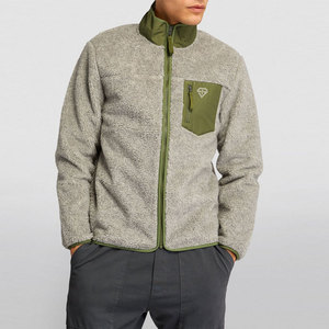 2023 veste polaire pour hommes Simple décontracté col montant populaire automne et hiver mode couleur unie - Product Image 2