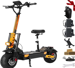 สกู๊ตเตอร์ไฟฟ้ามอเตอร์คู่ 7000W รุ่นใหม่ ปี 2026 สำหรับผู้ใหญ่ - Product Image 2